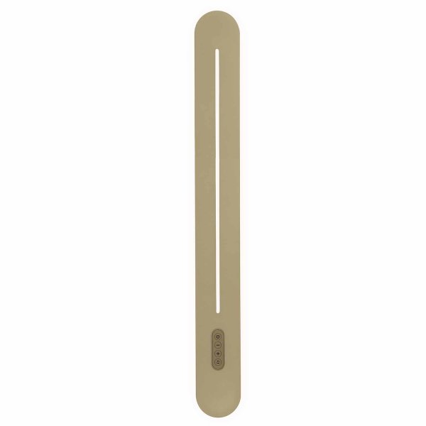 Applique LED tactile Sannix dorée 80 cm, applique linéaire extra longue dorée 2